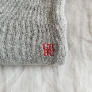 Preowned Carolina Herrera Grey Sweater M